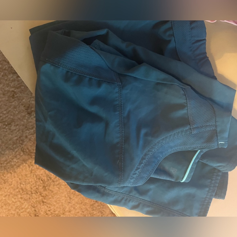 Teal Walmart scrub set